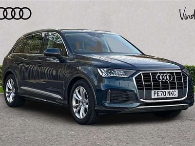 Blue Used 2020 Audi Q7 Sport SUV | £35,900 (Fair price)