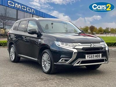 Black Used 2019 Mitsubishi Outlander P-HEV SUV | £15,490 (Fair price)