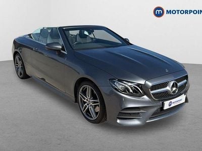 Used Mercedes E220 AMG line 2021 Grey Cabriolet