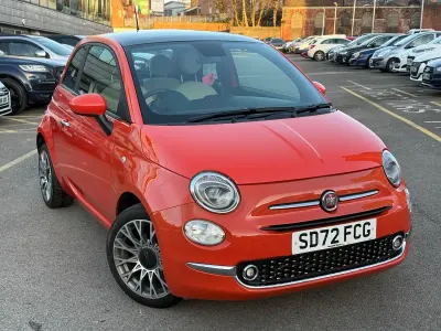 Used Fiat 500 Dolcevita 2022 Orange Hatchback