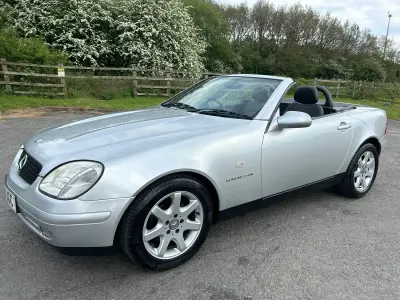Used Mercedes SLK230 1998 Silver Cabriolet