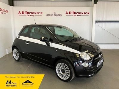 Used Fiat 500 Sport 100 HP (73 kW) 2009 Black Cabriolet