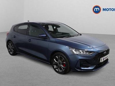 Second-hand Ford Focus ST-Line 155 CP (114 kW) 2021 Albastru Hatchback