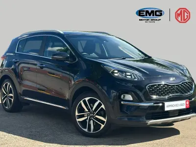 Used Kia Sportage Plus 136 HP (100 kW) 2020 Black SUV