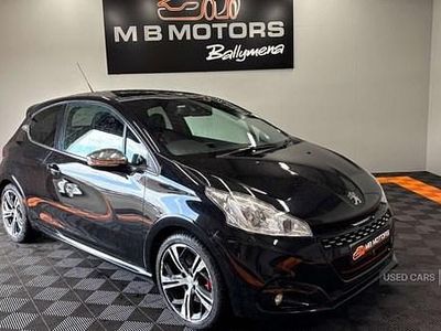 Used Peugeot 208 Prestige 208 HP (152 kW) 2017 Black Hatchback