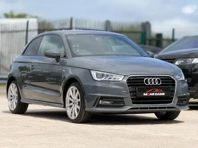 Used Audi A1 S-Line 95 HP (69 kW) 2018 Grey Hatchback
