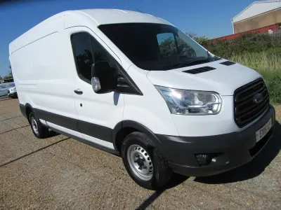 Used Ford Transit 100 HP (73 kW) 2015 White Van