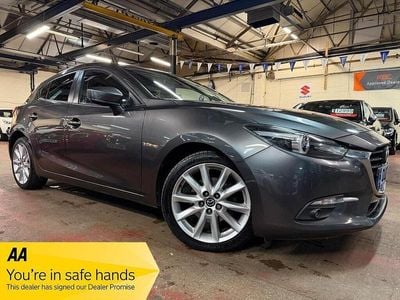 Grey Used 2017 Mazda 3 Inclusive Hatchback | £6,989 (Fair price)