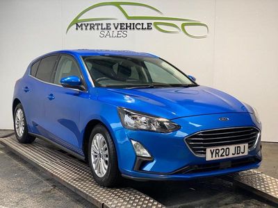 Blue Used 2020 Ford Focus Titanium Hatchback | £6,595 (Fair price)