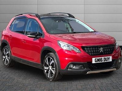 Used Peugeot 2008 GT-line 120 HP (88 kW) 2016 Red SUV