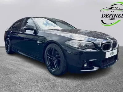 Used BMW 520 M Sport 190 HP (139 kW) 2015 Black Sedan