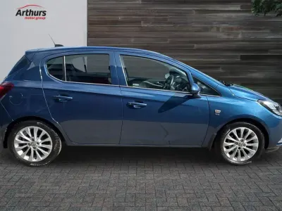 Używany Vauxhall Corsa 89 KM (65 kW) 2017 Niebieski Hatchback