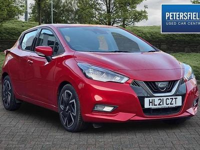 Red Used 2021 Nissan Micra Acenta Hatchback | £10,990 (Fair price)
