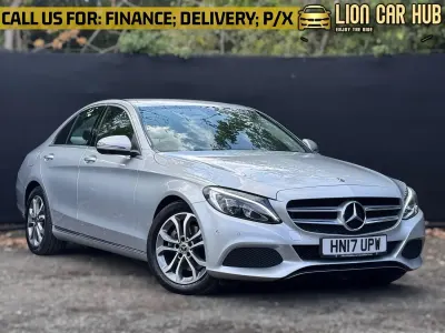 Used Mercedes C220 2017 Silver Sedan