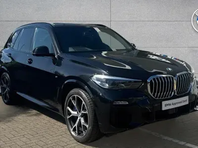 Used BMW X5 M Sport 265 HP (194 kW) 2019 Black sapphire metallic paint SUV