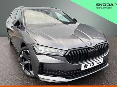 Used Skoda Superb SportLine 200 HP (147 kW) 2025 Grey Estate