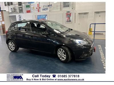 Used Vauxhall Corsa Design Edition 95 HP (69 kW) 2016 Black Hatchback