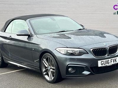 Grey Used 2016 BMW 220 M Sport Cabriolet | £12,490 (Good price)