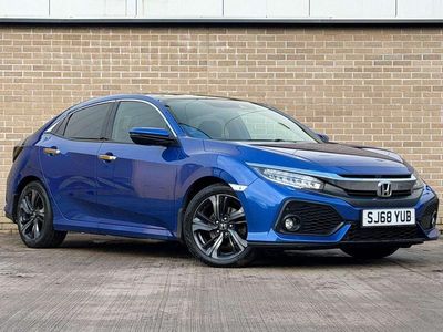 Blue Used 2018 Honda Civic Prestige Hatchback | £10,495 (Fair price)