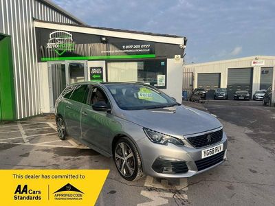 Grey Used 2018 Peugeot 308 SW GT-line Estate | £6,180 (Good price)