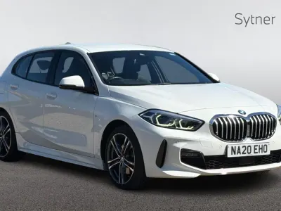 Used BMW 118 M Sport 138 HP (101 kW) 2020 White Hatchback