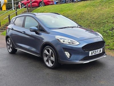 Used Ford Fiesta Active 2021 Chrome blue Hatchback