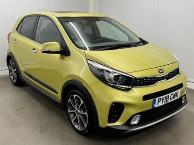 Used Kia Picanto X-Line 84 HP (61 kW) 2018 Green Hatchback