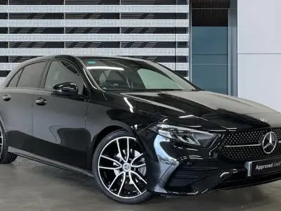 Used Mercedes A200 AMG line 163 HP (119 kW) 2026 Black Hatchback