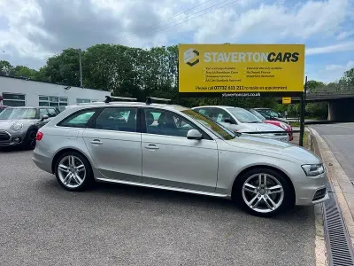 Begagnad Audi A4 S-Line 2015 Silver Kombi