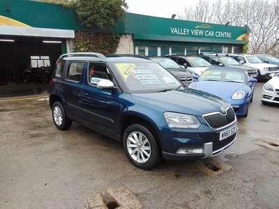 Used Skoda Yeti 110 HP (80 kW) 2015 Blue SUV