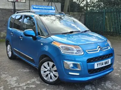 Używany Citroën C3 Picasso Exclusive 2014 Niebieski Minivan