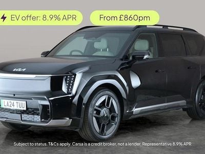 Black Used 2024 Kia EV9 GT-Line S SUV | £49,836 (Fair price)