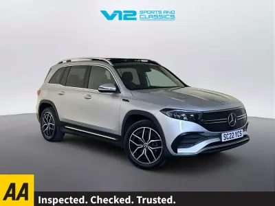 Used Mercedes EQB300 AMG line 167 kW (228 HP) 2022 Silver SUV
