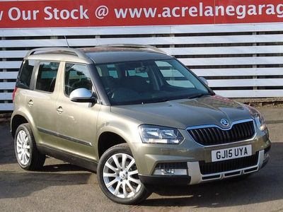 Used Skoda Yeti SE 2015 Green SUV