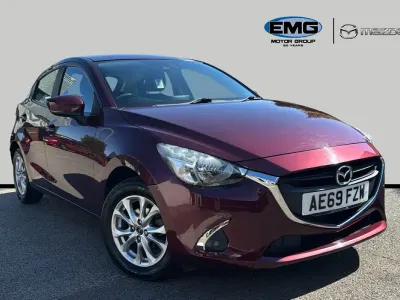 Used Mazda 2 90 HP (66 kW) 2019 Red Hatchback