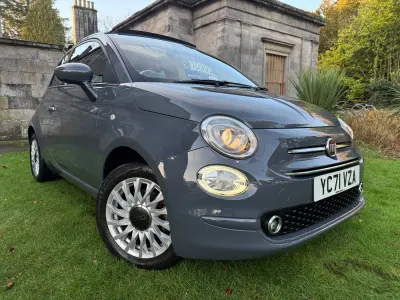 Begagnad Fiat 500 Lounge 2021 Grå Cab