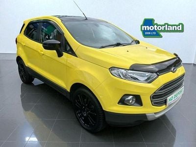 Yellow Used 2017 Ford Ecosport Titanium SUV | £6,499 (Fair price)