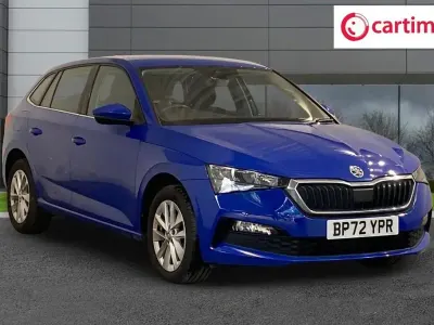 Gebraucht Skoda Scala SE Technology 110 PS (80 kW) 2023 Blau Kleinwagen