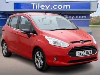 Used Ford B-MAX Zetec 100 HP (73 kW) 2015 Red MPV