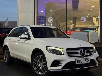 Used Mercedes GLC220 AMG line 170 HP (125 kW) 2015 White Estate