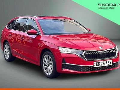 Used Skoda Octavia SE L 150 HP (110 kW) 2025 Velvet red metallic Estate