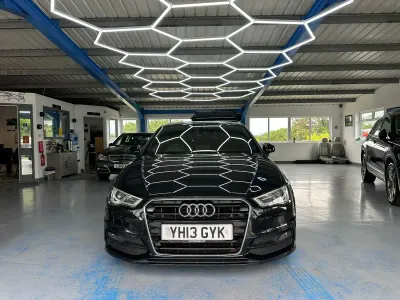 Used Audi A3 S-Line 2013 Black Hatchback