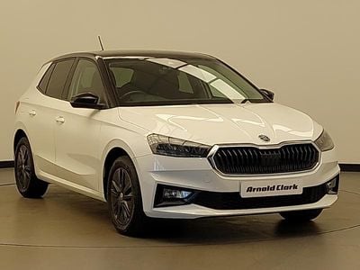 White Used 2022 Skoda Fabia Colour Edition Hatchback | £14,298 (Fair price)