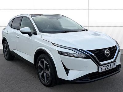 Used Nissan Qashqai N-Connecta 158 HP (116 kW) 2022 White SUV