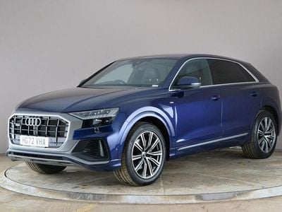 Used Audi Q8 S-Line 2023 Blue SUV