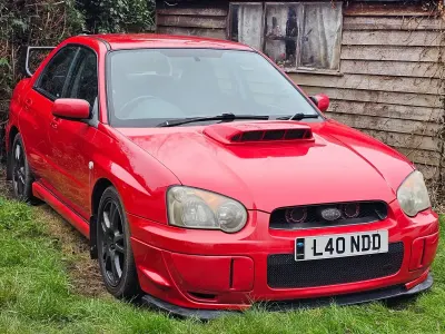 Used Subaru Impreza 2005 Red Sedan