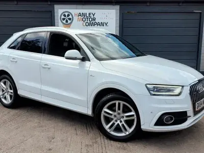 Used Audi Q3 S-Line 177 HP (130 kW) 2014 White SUV