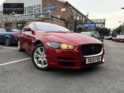 Used Jaguar XE Prestige 200 HP (147 kW) 2015 Red Sedan