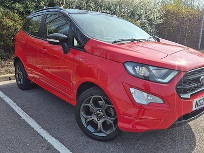 Used Ford Ecosport ST-Line 125 HP (91 kW) 2019 Red SUV
