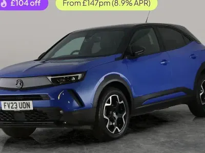 Used Vauxhall Mokka Ultimate 136 HP (100 kW) 2023 Blue SUV